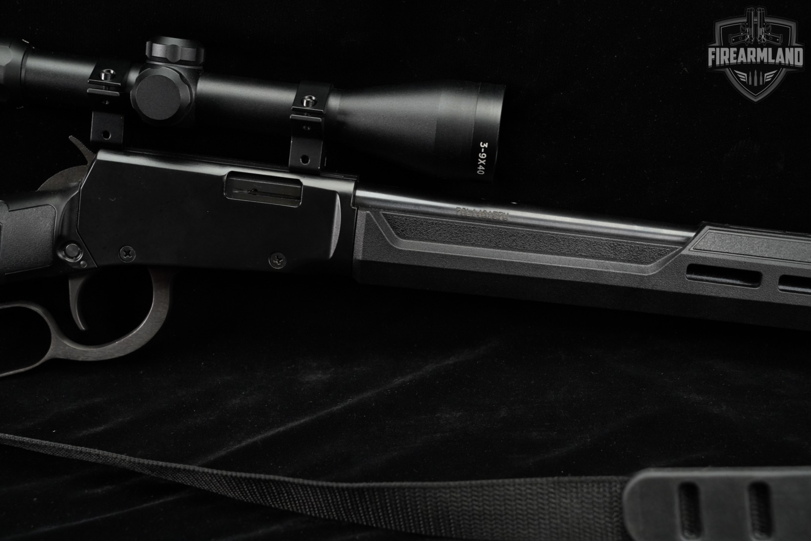 Rossi Rio Bravo 22 WMR 20" Blued & Synthetic +SCOPE-img-5
