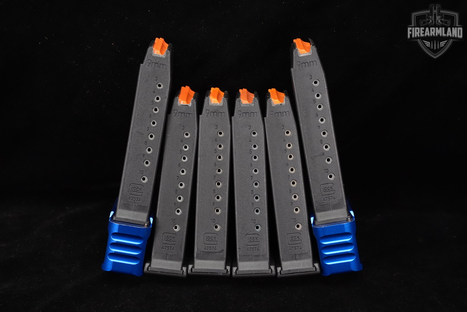 Glock 48 MOS G48 9mm 4.7 Two-Tone Grey +6 MAGS & ORIG CASE-img-13