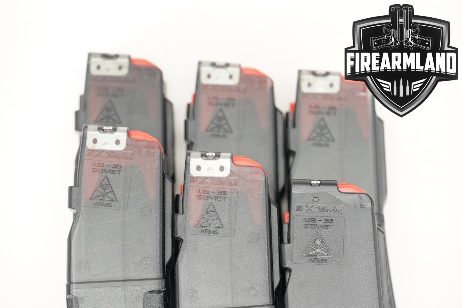 Palmetto State Armory (PSA) SIX (6) AK-V 35 Round Magazines 9mm Luger in Excellent Condition Thumbnail