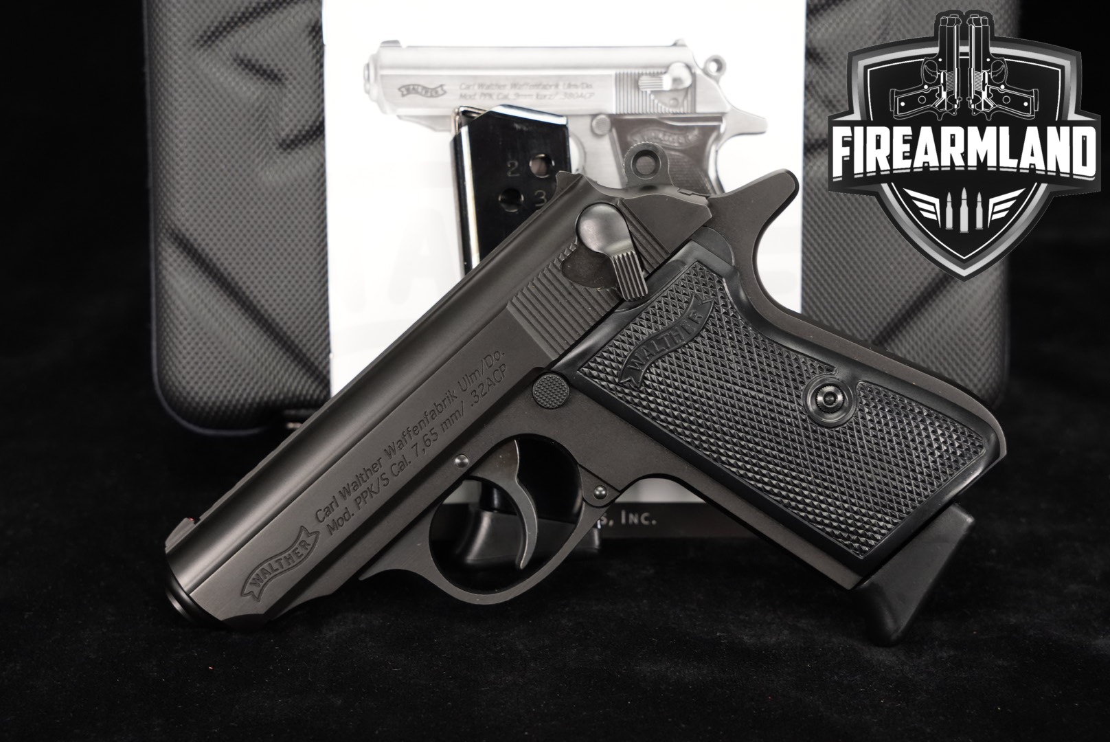 Walther PPK/S 32 ACP 3.3" PPKS PPK S +2 MAGS & ORIG CASE-img-0