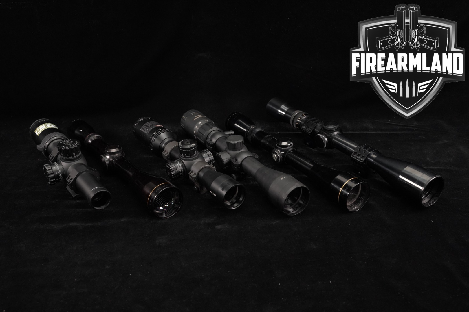 SIX SCOPE LOT 6 Pack Weaver Sig Sauer Bushnell Nikon Leupold Scopes-img-0