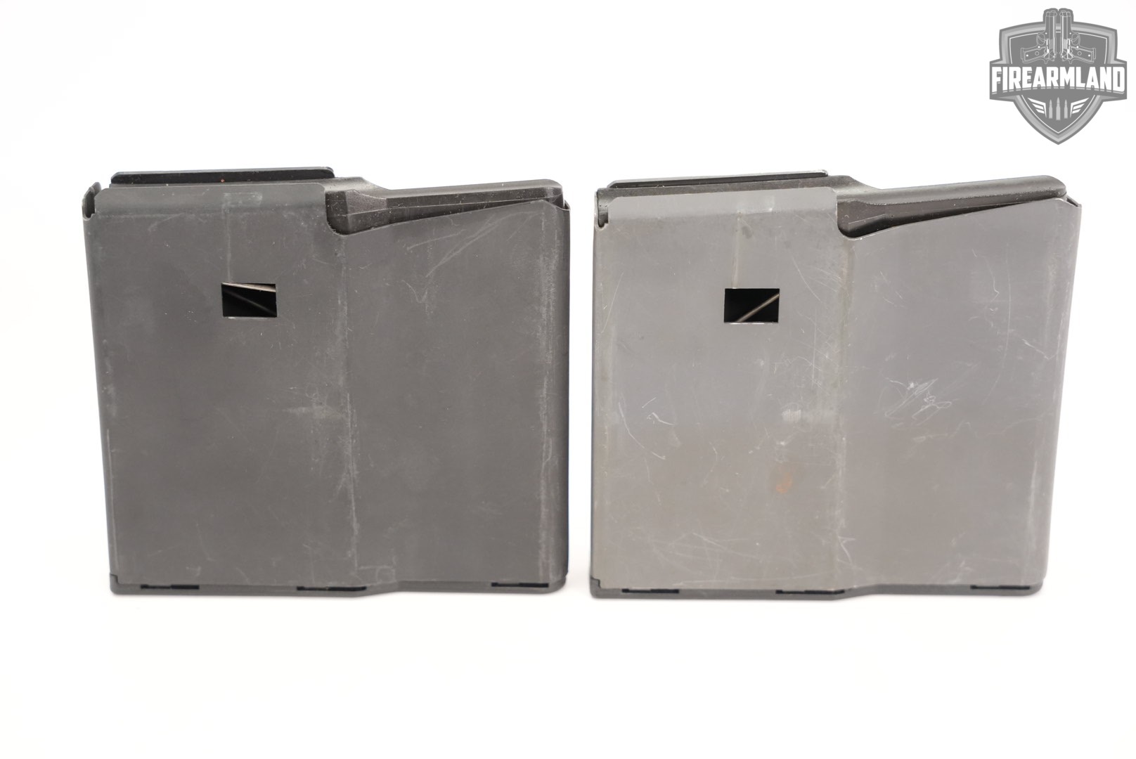 TWO (2) Desert Tech SRS 5-Rd Magazines .338 Lapua Stealth Recon Scout Mags-img-2