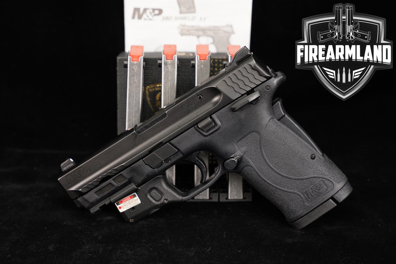 Smith & Wesson (S&W) M&P380 Shield EZ M2.0, Manual Thumb Safety .380 ACP Black in Very Good Condition Thumbnail