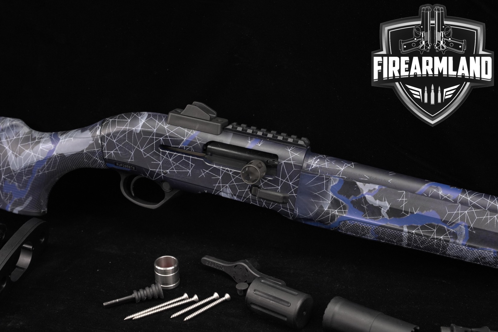 Beretta A300 Ultima Patrol Law Enforcement Limited Edition, Realtree Trace Blue, 1/2500 12 Gauge Realtree Trace Blue Camo in Very Good Condition Thumbnail