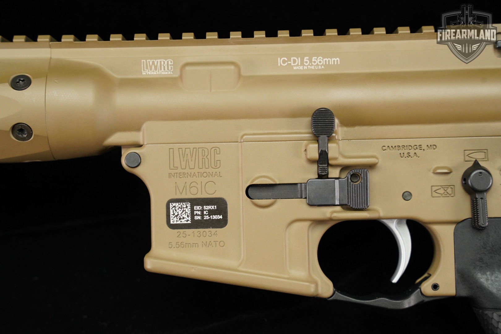 LWRC IC-DI M-LOK 5.56 NATO AR-15 AR15 16" FDE & Black ICDI M6IC M6-img-18