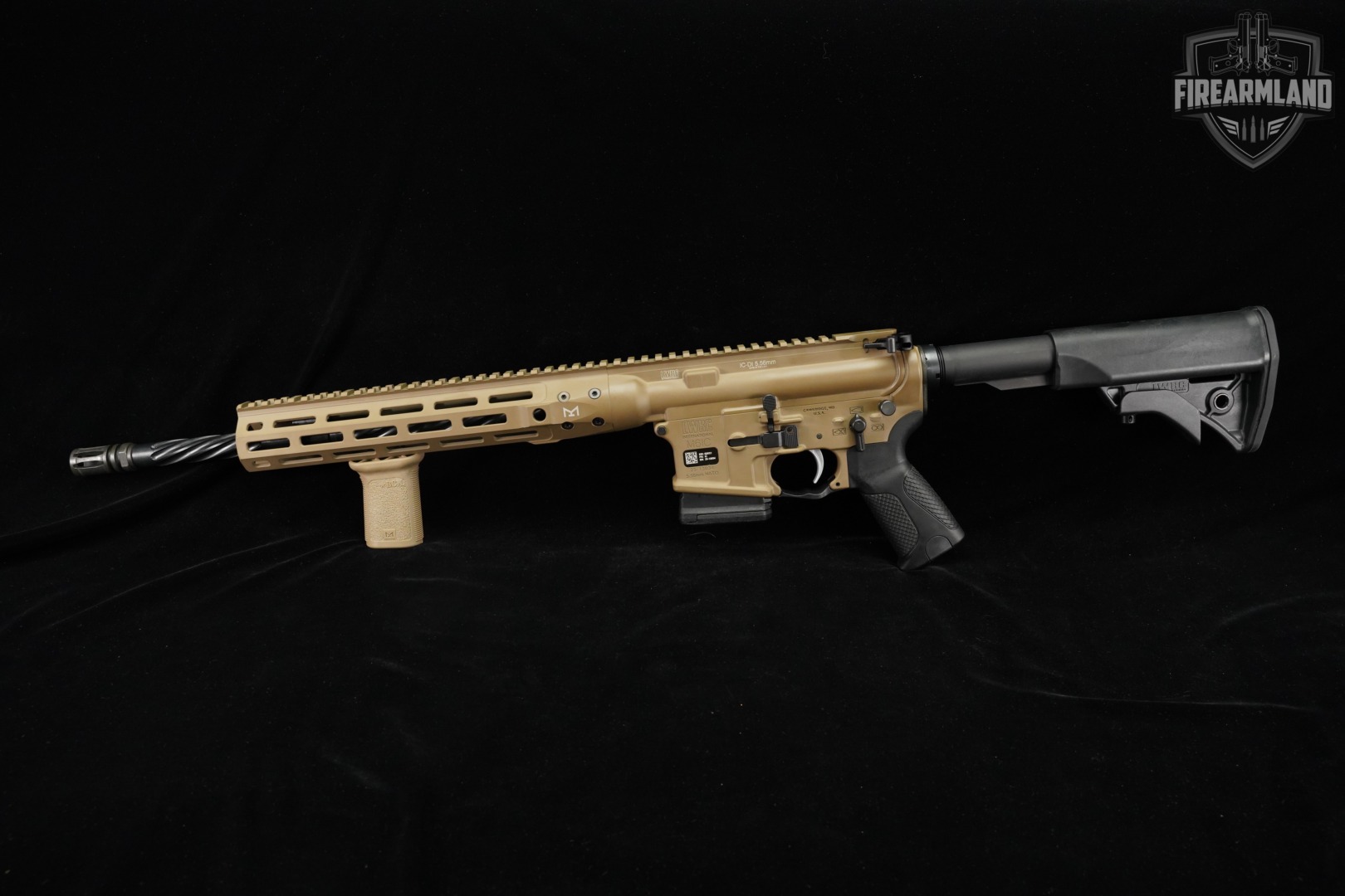 LWRC IC-DI M-LOK 5.56 NATO AR-15 AR15 16" FDE & Black ICDI M6IC M6-img-2