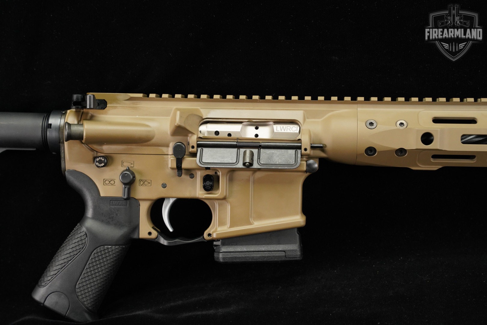LWRC IC-DI M-LOK 5.56 NATO AR-15 AR15 16" FDE & Black ICDI M6IC M6-img-5