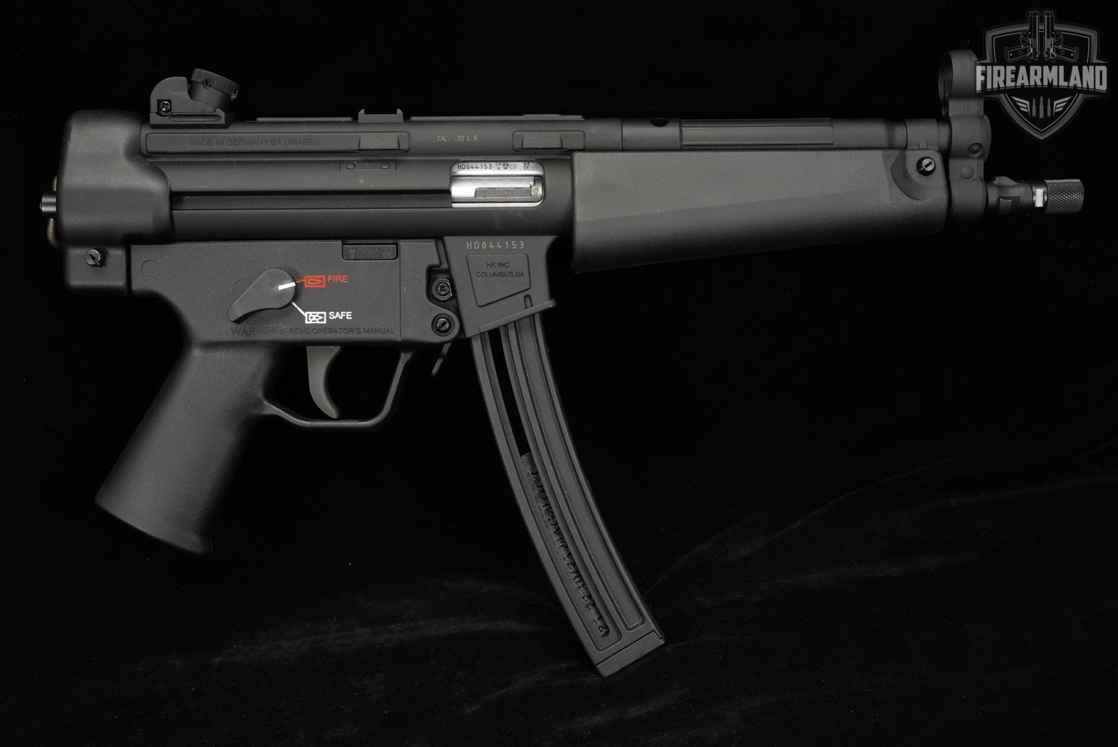 Heckler & Koch MP5 22 Pistol 22LR 9" H&K MP 5 THREADED +ORIG BOX-img-3