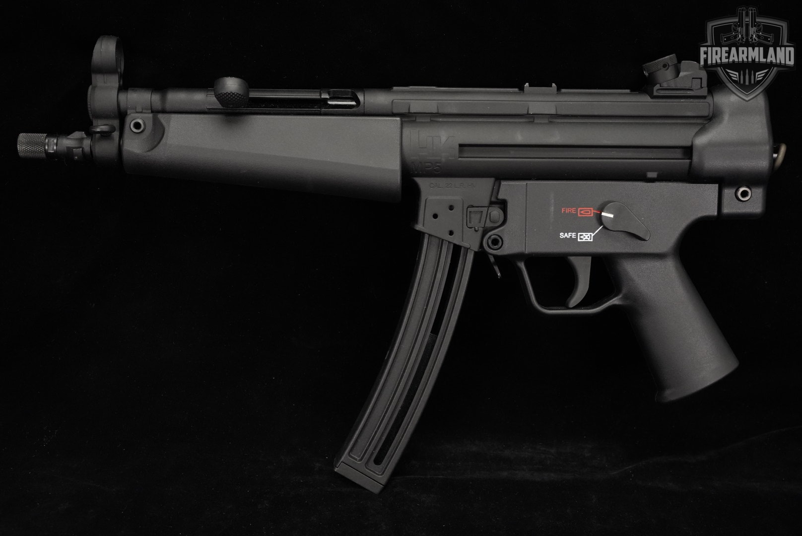 Heckler & Koch MP5 22 Pistol 22LR 9" H&K MP 5 THREADED +ORIG BOX-img-4