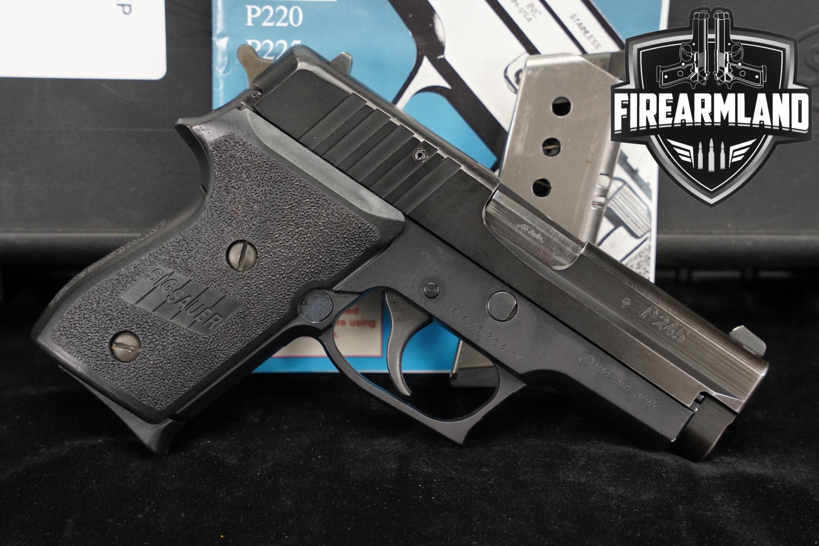 Sig Sauer P245 .45 ACP Black in Good Condition Thumbnail
