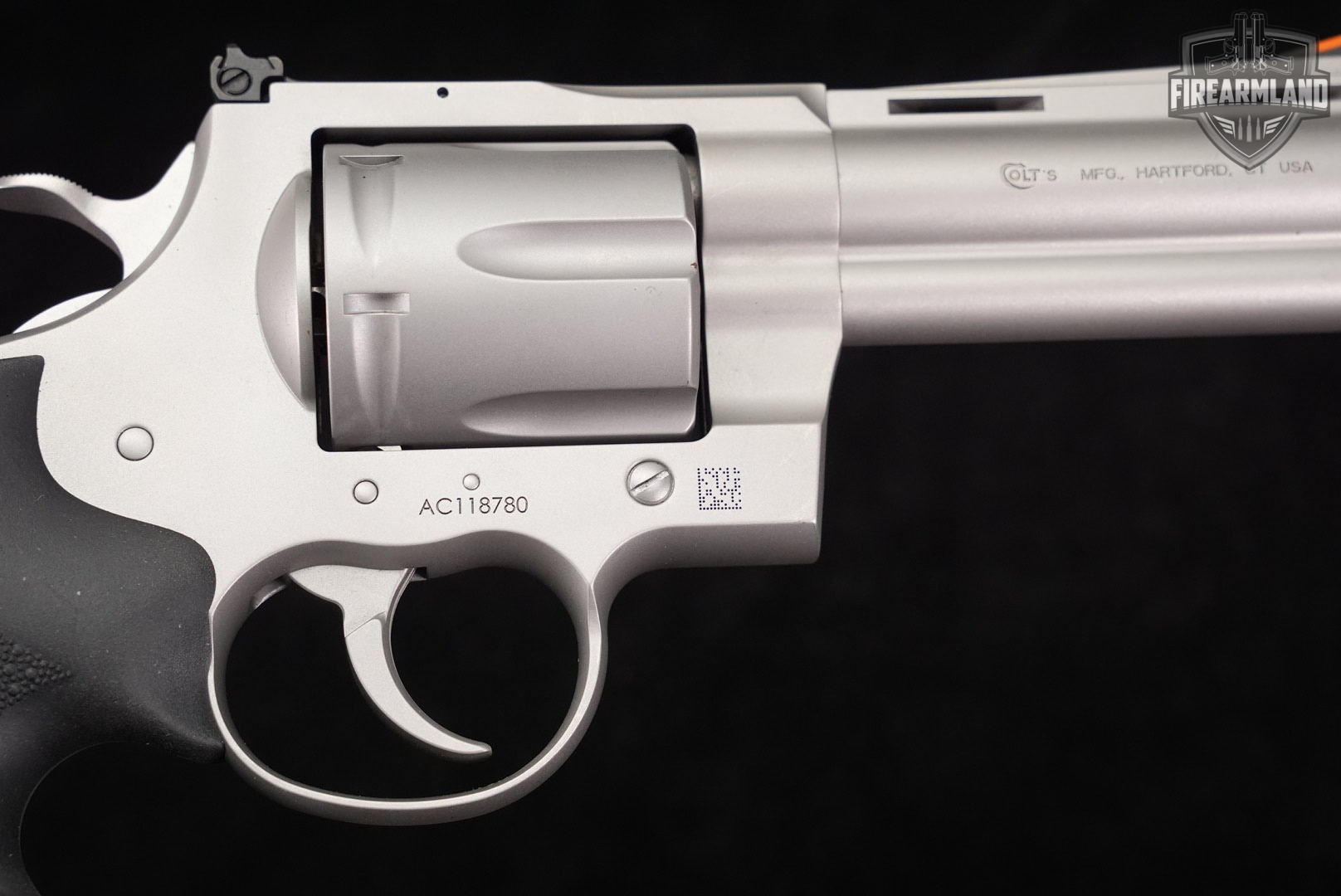 DESIRED Colt Anaconda 44 Rem Mag 4 Stainless +ORIG CASE-img-11