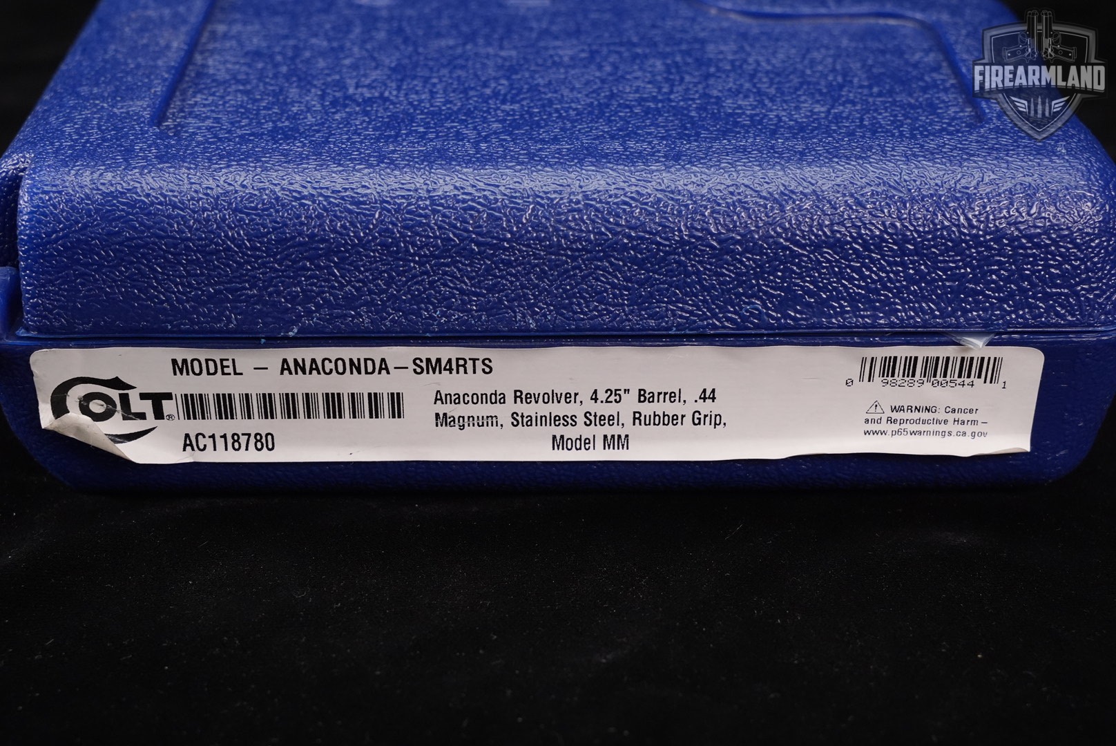 DESIRED Colt Anaconda 44 Rem Mag 4 Stainless +ORIG CASE-img-20
