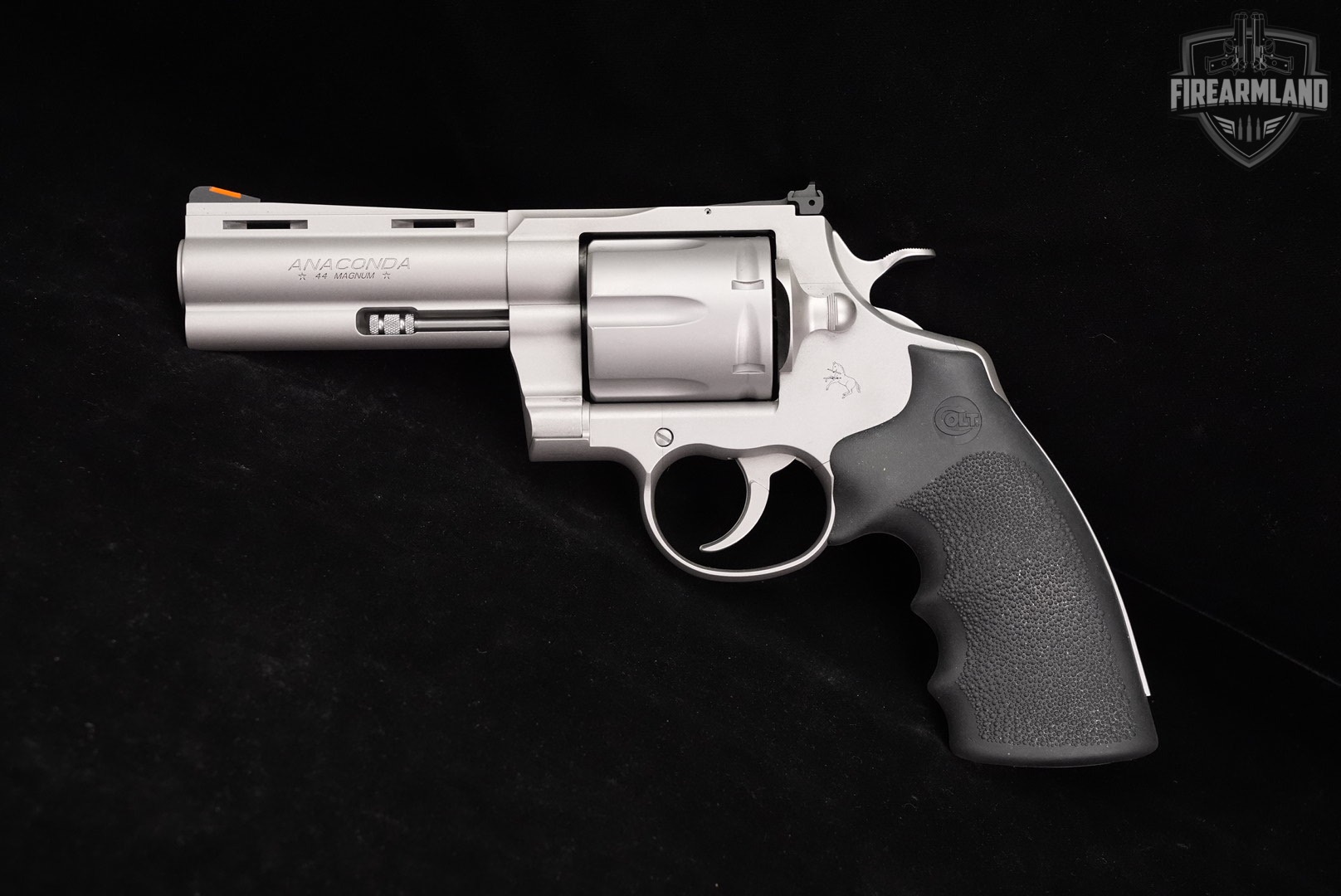 DESIRED Colt Anaconda 44 Rem Mag 4 Stainless +ORIG CASE-img-4