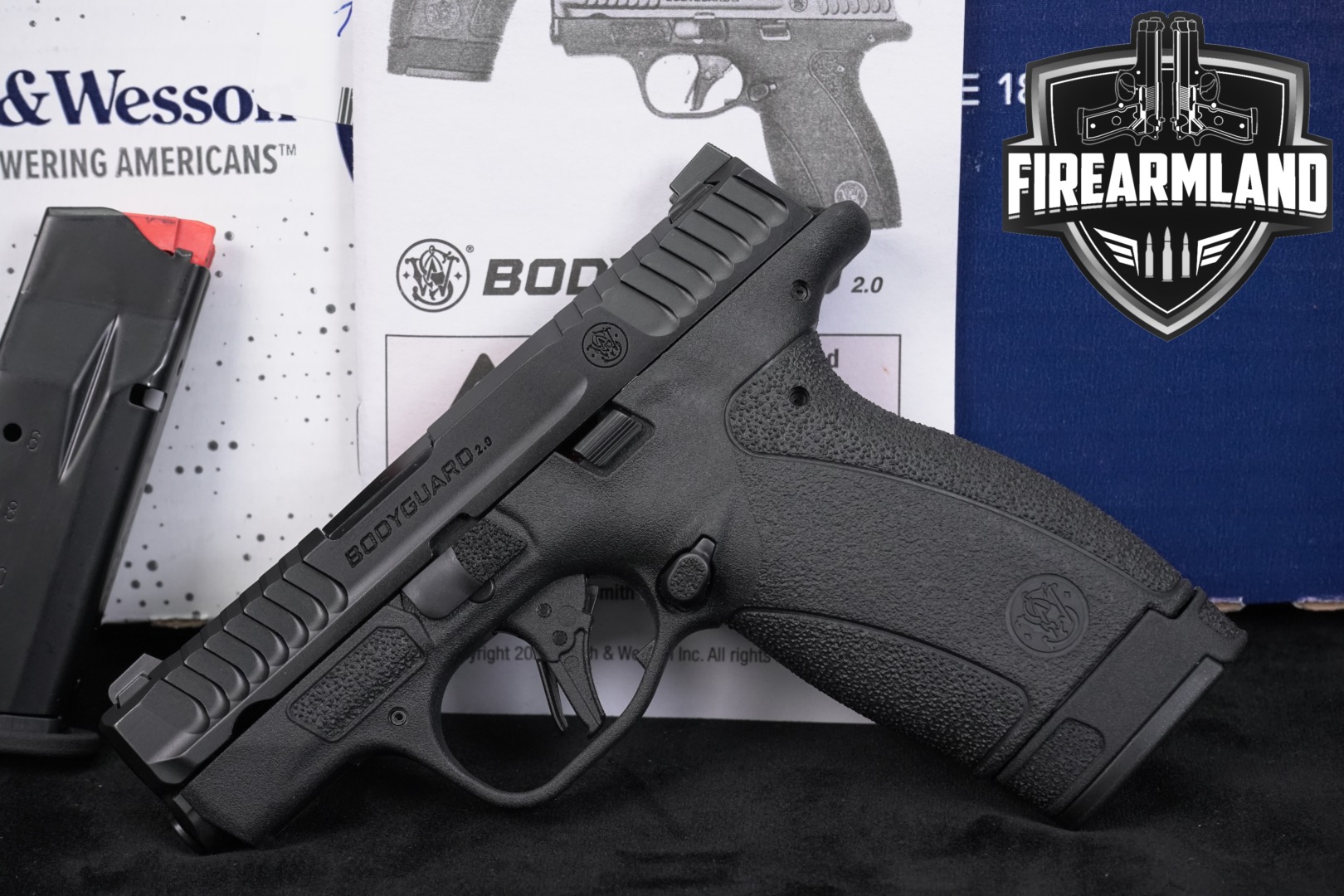Smith & Wesson (S&W) Bodyguard 2.0 NTS (No Thumb Safety) .380 ACP Black in Excellent Condition Thumbnail