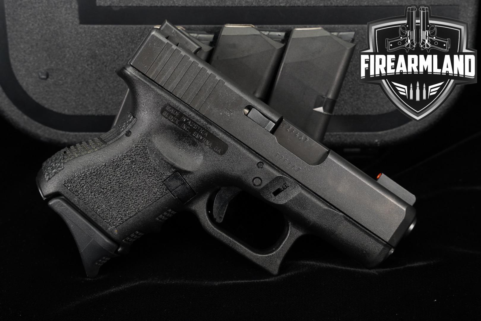 Glock G26 Gen3 9mm Luger Black in Very Good Condition Thumbnail
