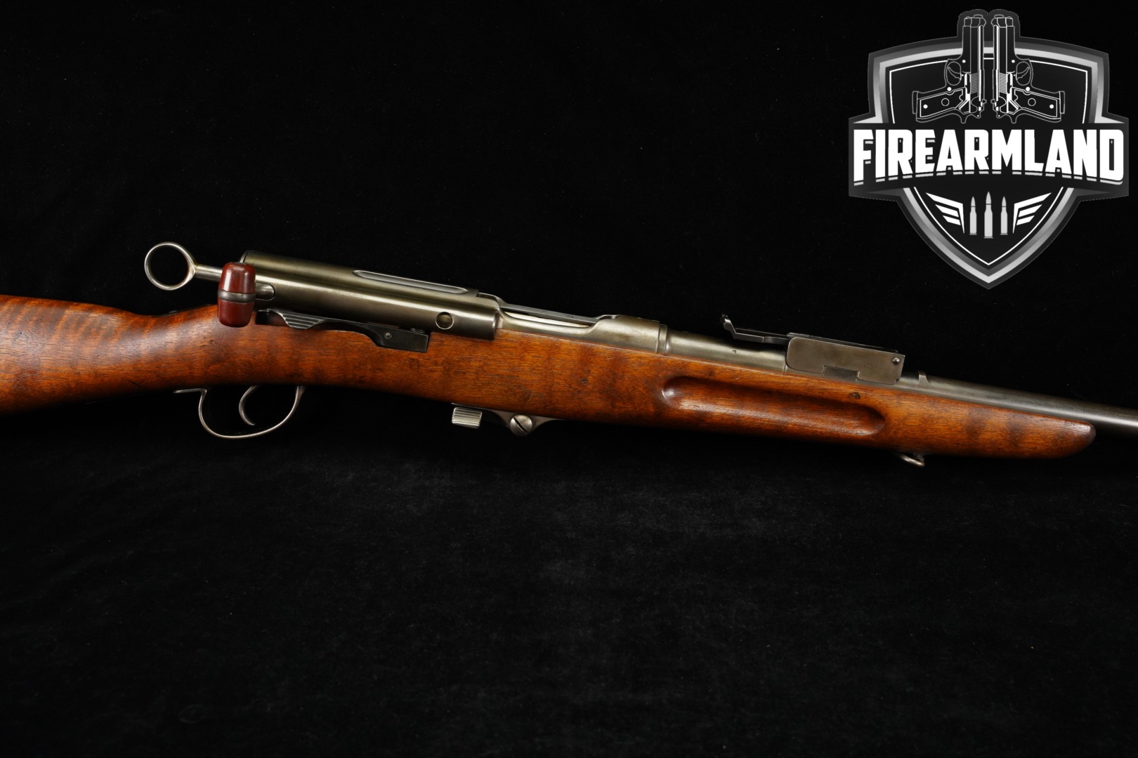 Waffenfabrik Bern (W+F Bern) Karabiner Modell 1911 K11 7.5x55mm Swiss Blued & Walnut in Fair Condition Thumbnail