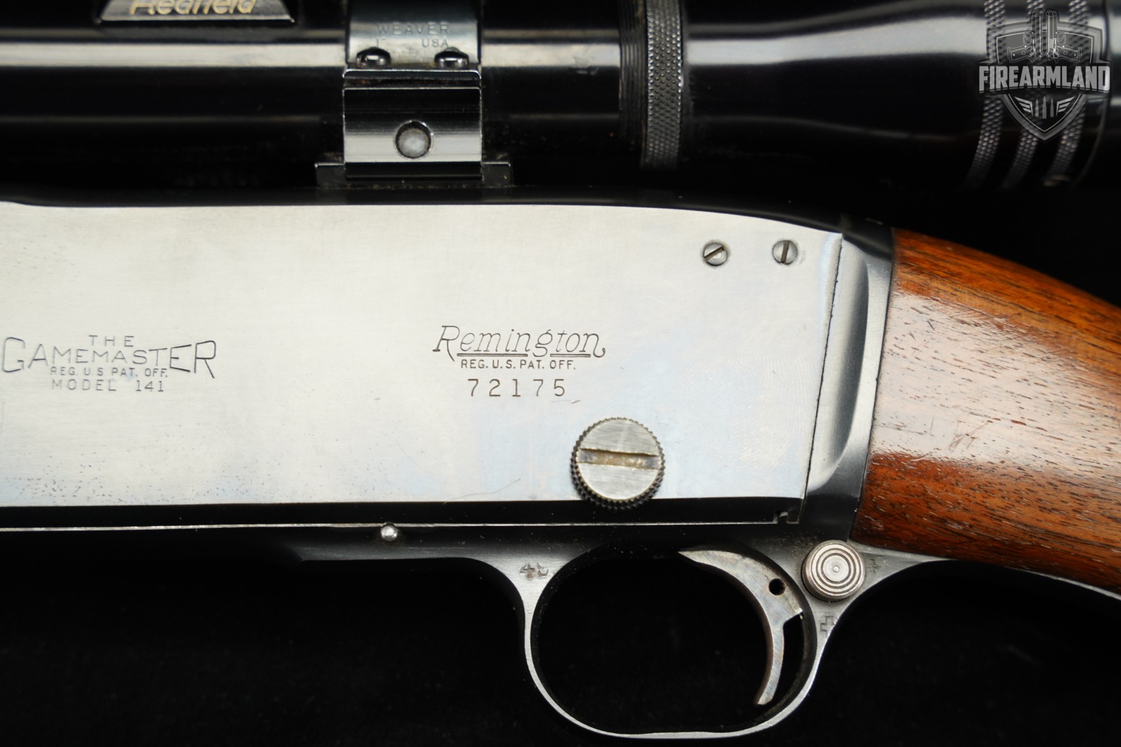 Remington Model 141 Gamemaster 35Remington 24 M141 TAKEDOWN +REDFIELD SCOPE-img-20