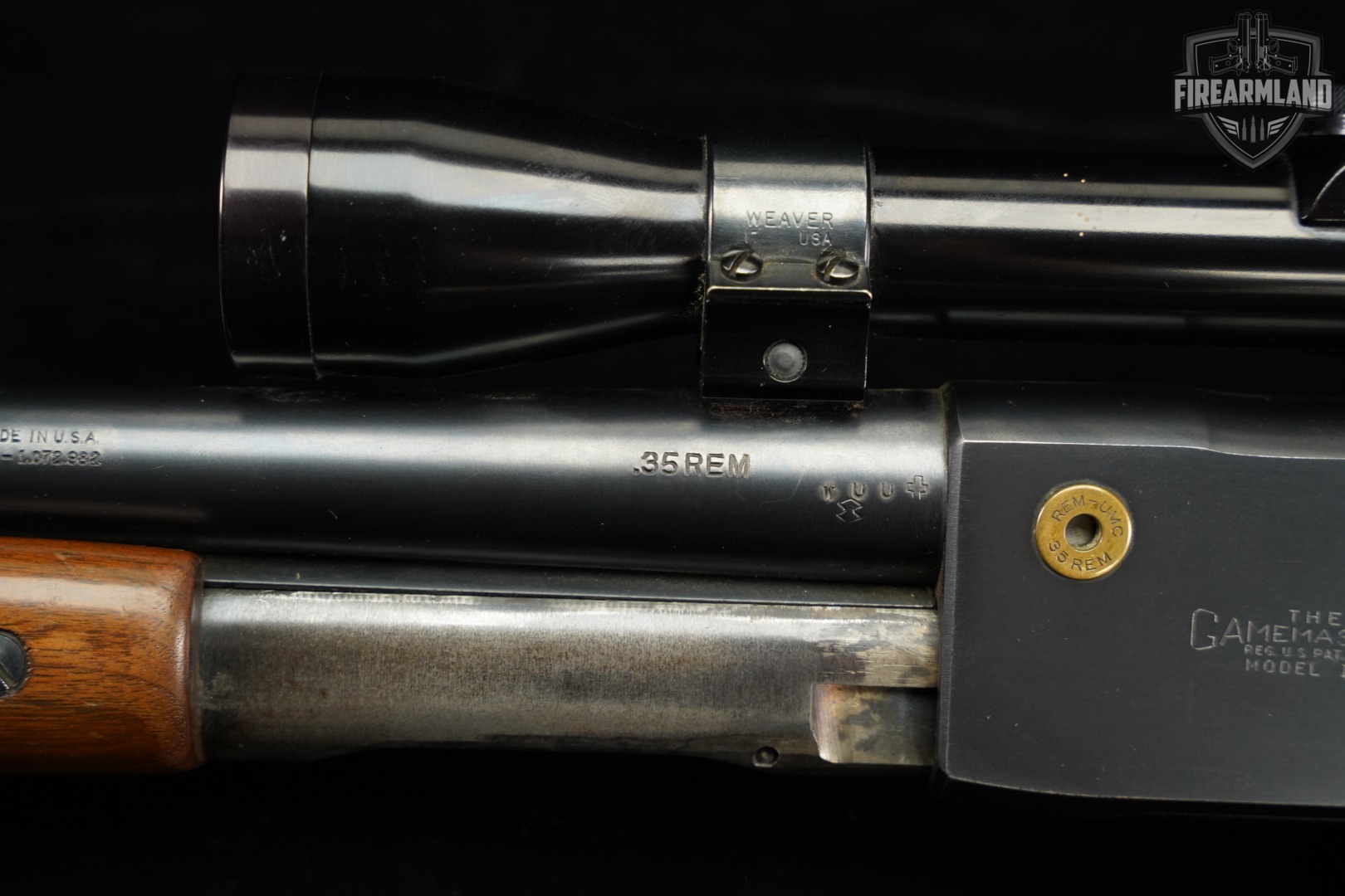 Remington Model 141 Gamemaster 35Remington 24 M141 TAKEDOWN +REDFIELD SCOPE-img-21