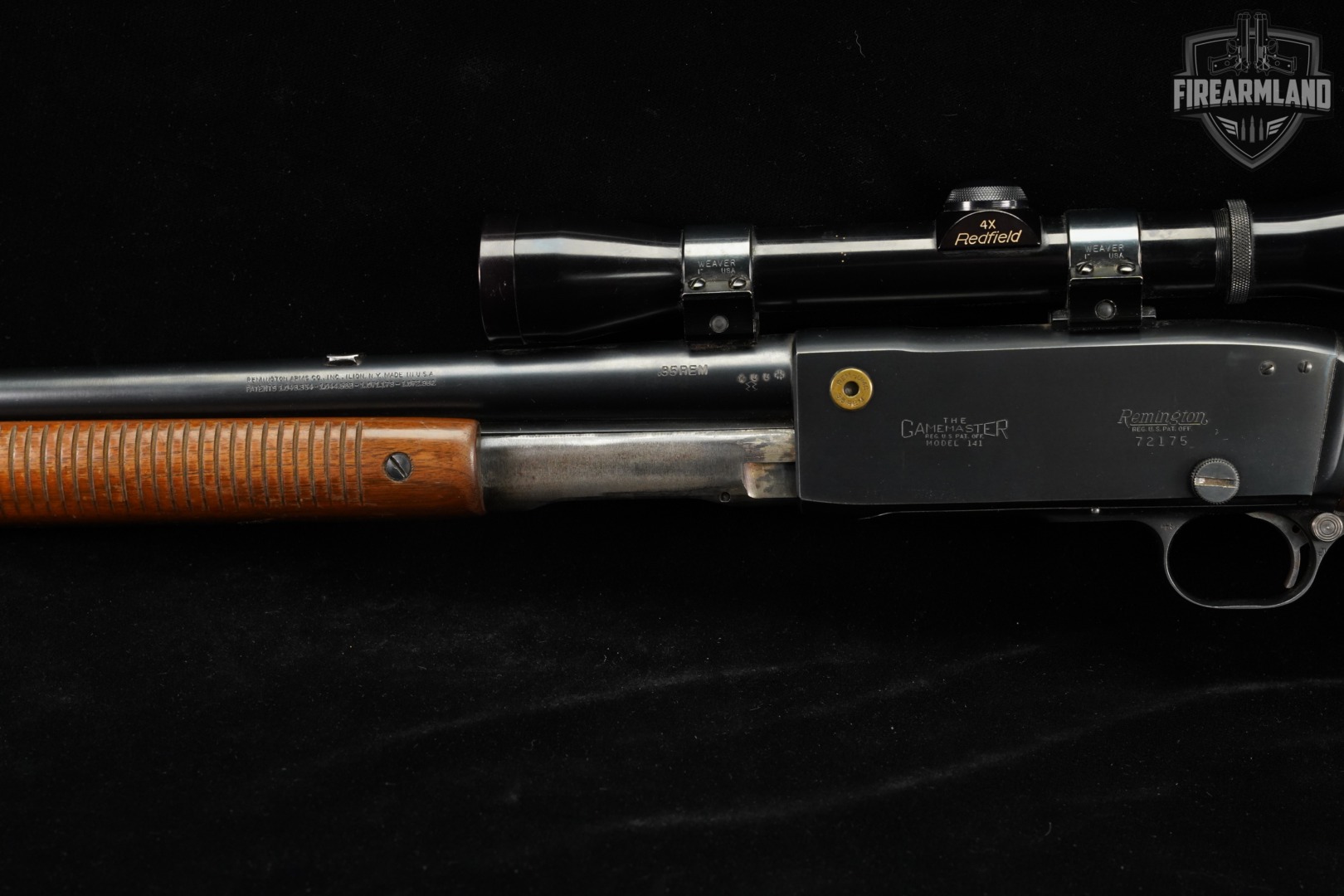 Remington Model 141 Gamemaster 35Remington 24 M141 TAKEDOWN +REDFIELD SCOPE-img-8