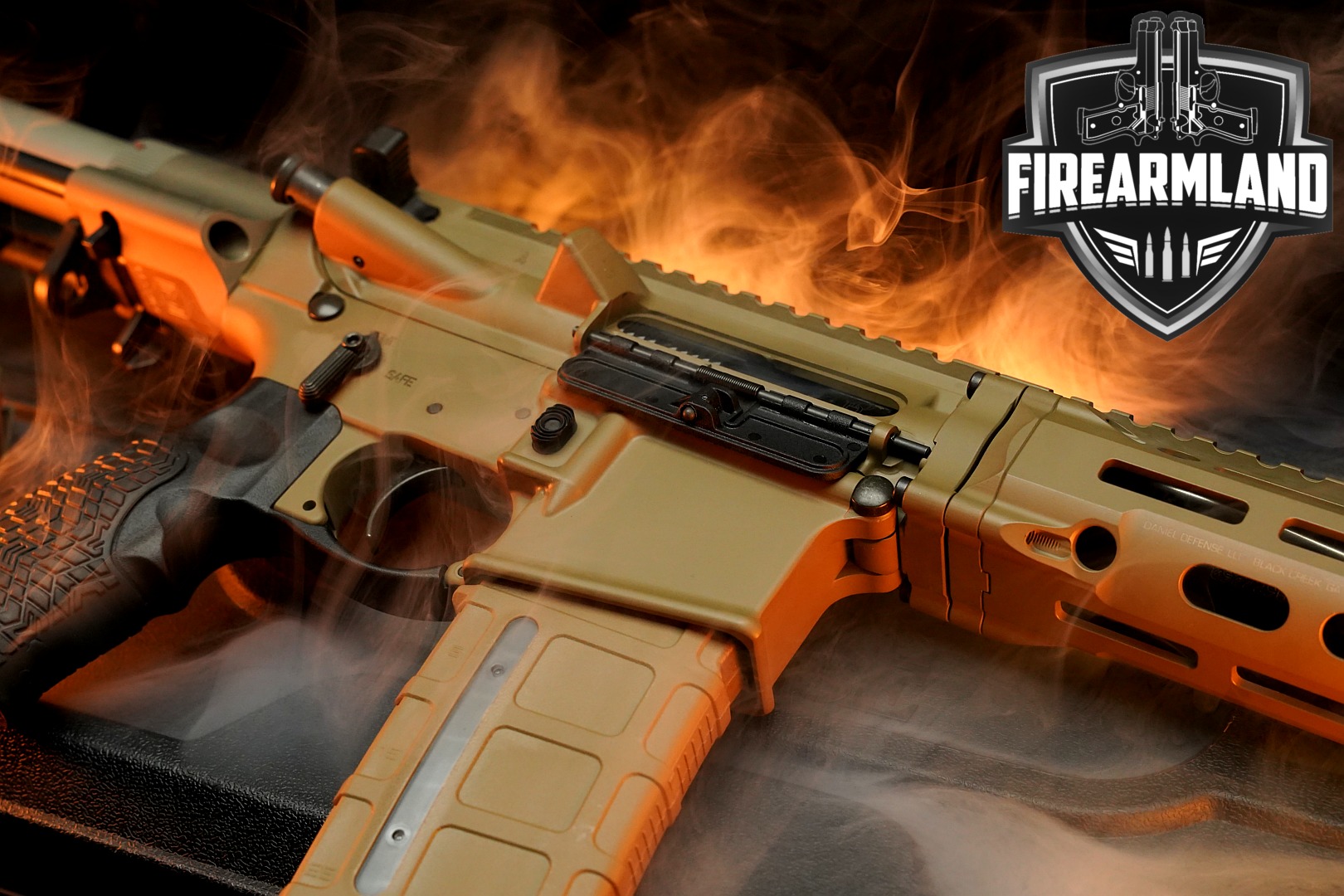 Daniel Defense DDM4 PDW .300 AAC Blackout (7.62x35mm) Tan in Very Good Condition Thumbnail