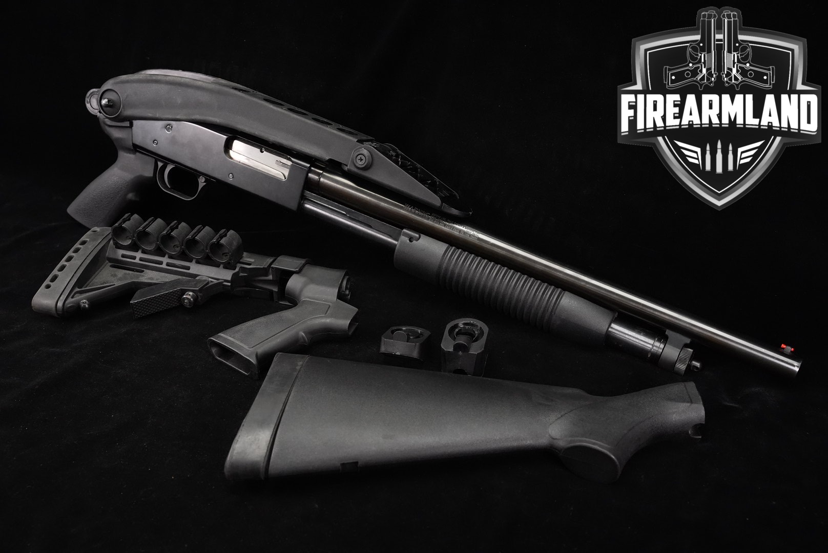 Maverick Mossberg Model 88 Security 12-Gauge 18.5" M88 +STOCKS-img-0