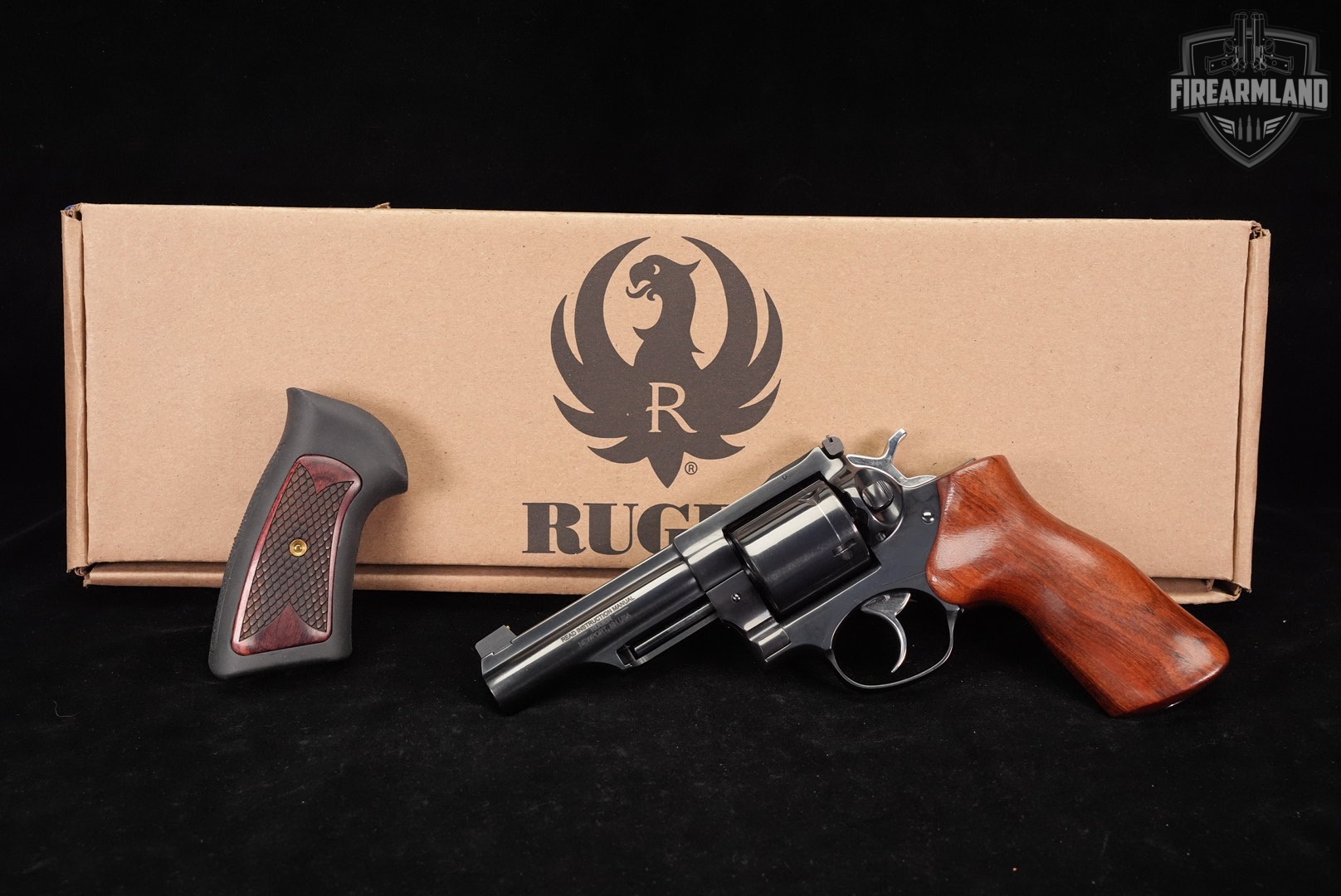 LIMITED Ruger GP100 Jeff Quinn Memorial, LIPSEY'S 4.2" GP 100 +CASE-img-2