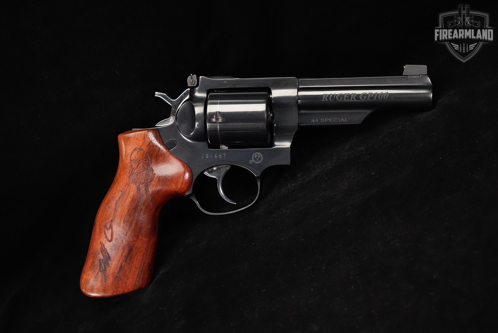 LIMITED Ruger GP100 Jeff Quinn Memorial, LIPSEY'S 4.2" GP 100 +CASE-img-3