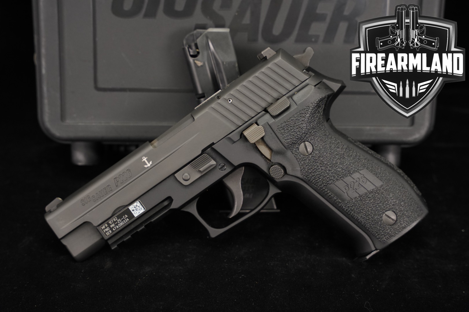 Sig Sauer P226 MK25-CA 9mm Luger Black in Very Good Condition Thumbnail