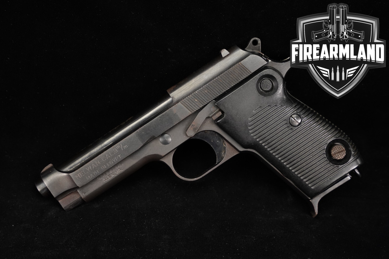 Maadi Helwan 951 Brigadier 9mm Luger Blued in Fair Condition Thumbnail