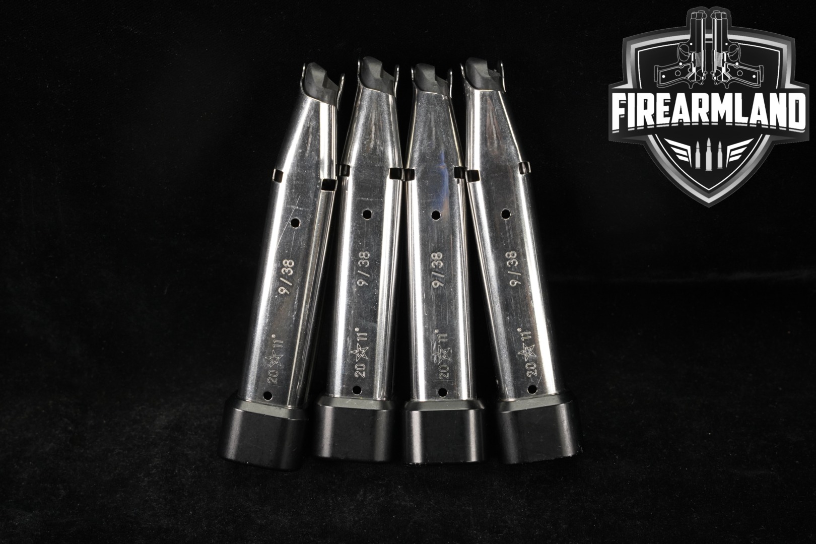 Staccato (STI) 4x FOUR 20-Round 2011 9mm/38 Super Magazines in Very Good Condition Thumbnail