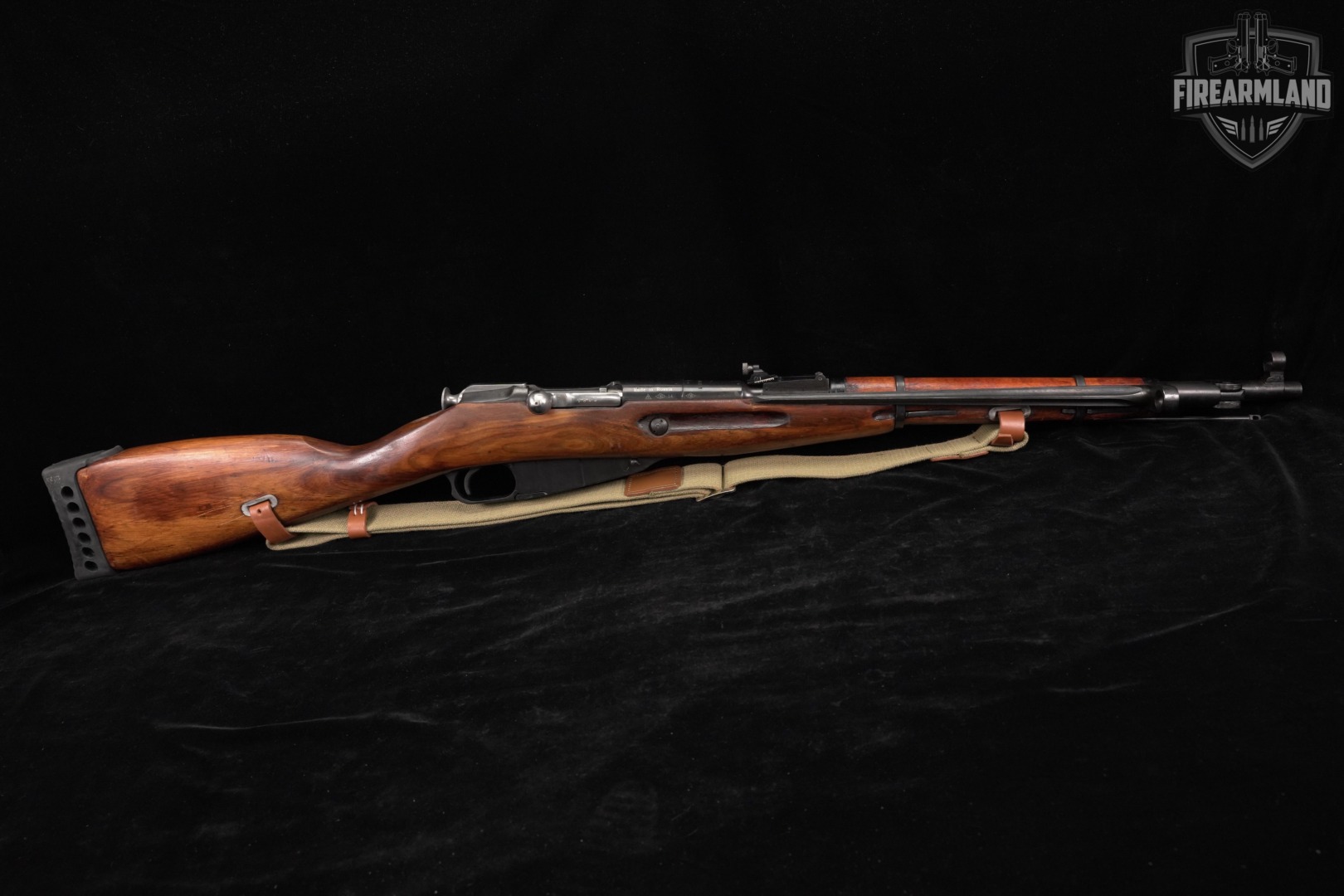 MATCHING Izhevsk Arsenal Model 1944 7.62x54R Mosin-Nagant WWII M44 +BAYONET-img-3