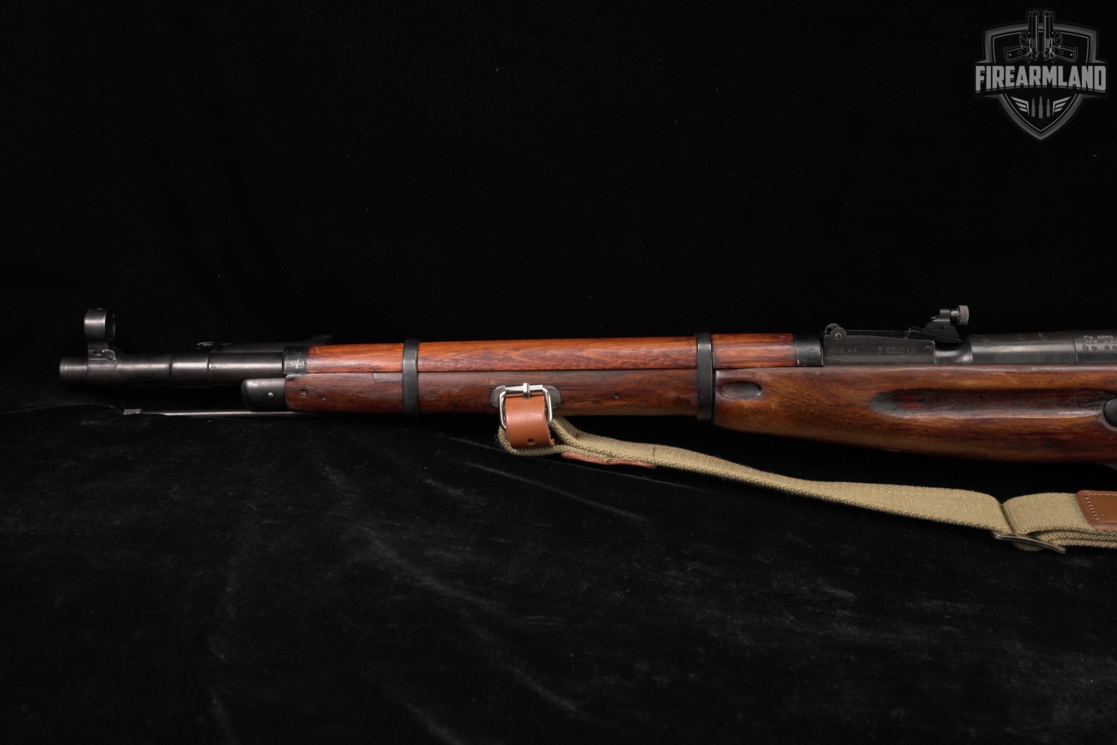 MATCHING Izhevsk Arsenal Model 1944 7.62x54R Mosin-Nagant WWII M44 +BAYONET-img-7