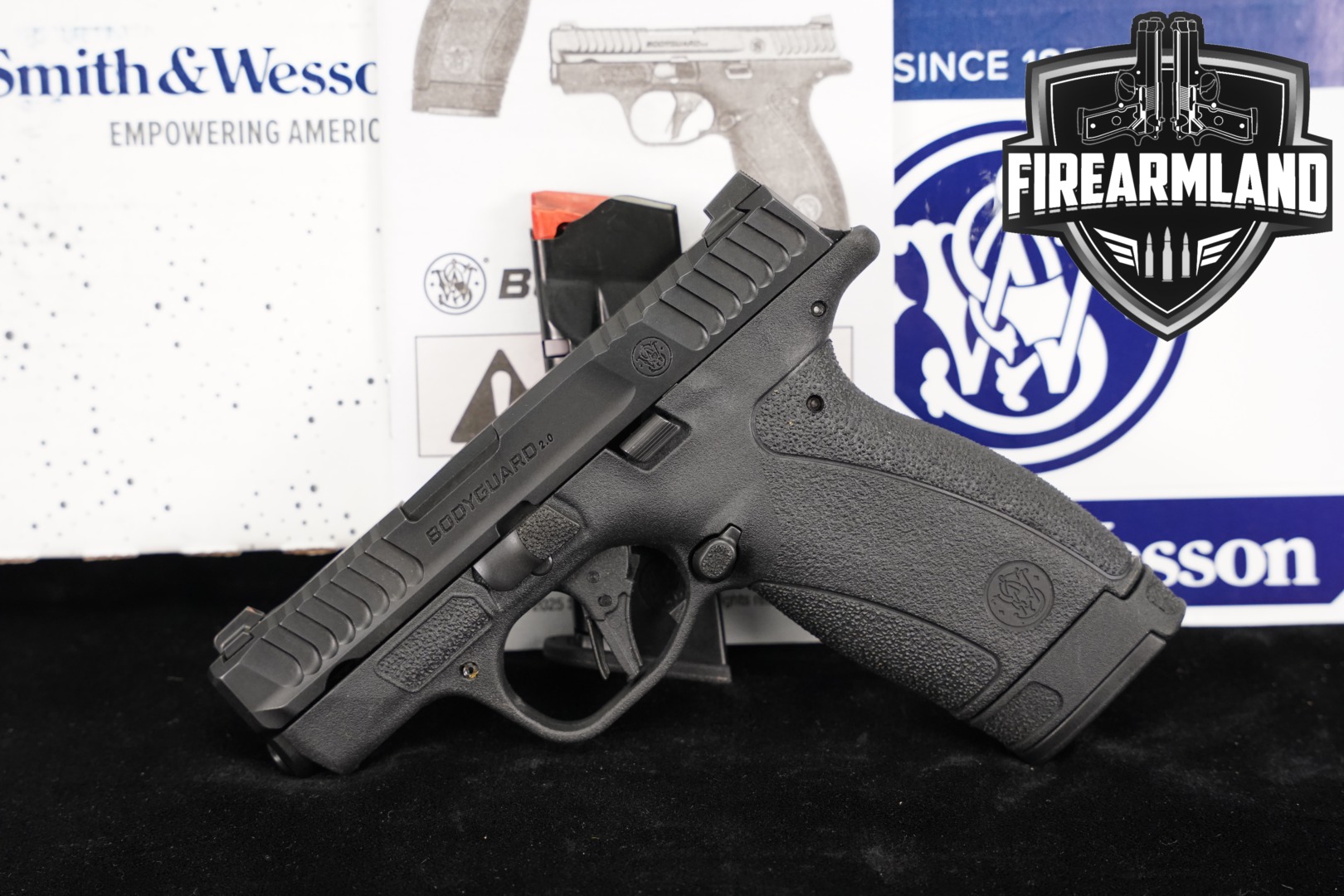Smith & Wesson (S&W) Bodyguard 2.0 No Thumb Safety (NTS) .380 ACP Black in Very Good Condition Thumbnail