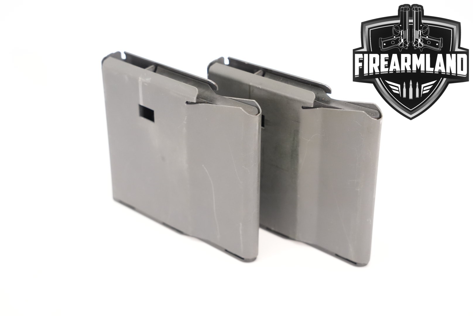 TWO (2) Desert Tech SRS 6 Round Magazines .308 Win Stealth Recon Scout Mags-img-0