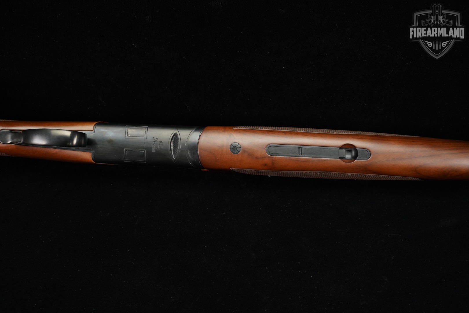 CZ Drake 12-Gauge 28" Black Chrome & Walnut O/U Huglu +ORIG BOX-img-15