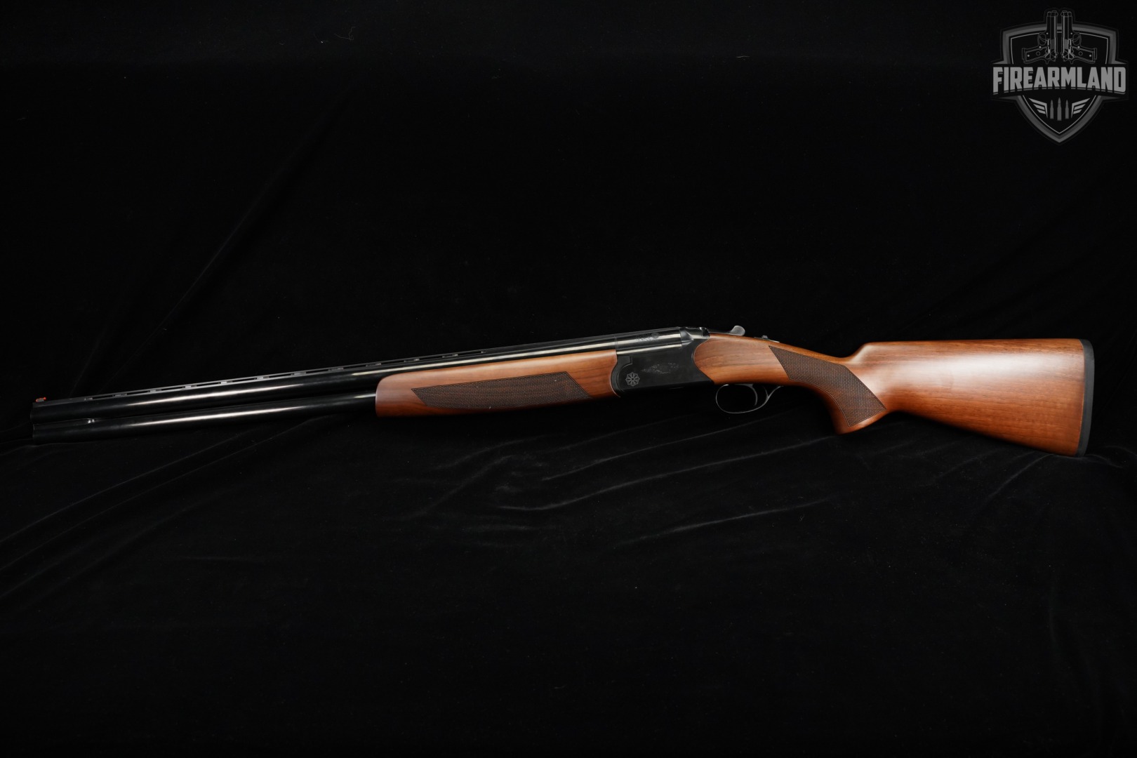 CZ Drake 12-Gauge 28" Black Chrome & Walnut O/U Huglu +ORIG BOX-img-7