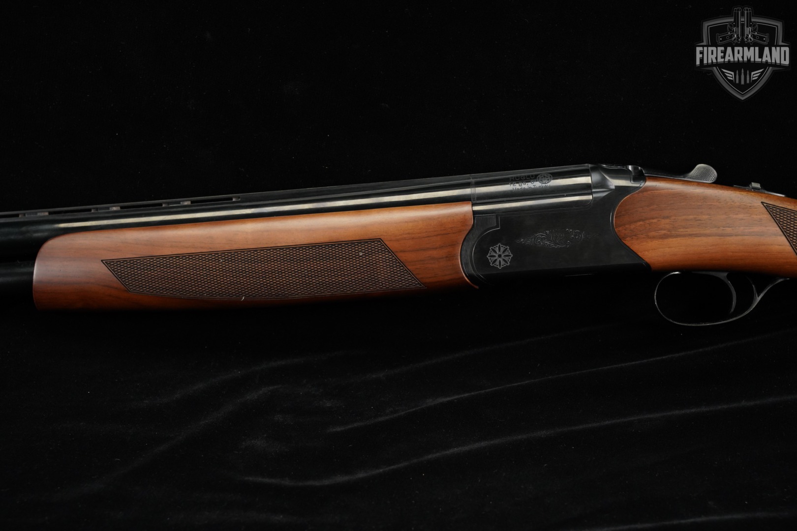 CZ Drake 12-Gauge 28" Black Chrome & Walnut O/U Huglu +ORIG BOX-img-9