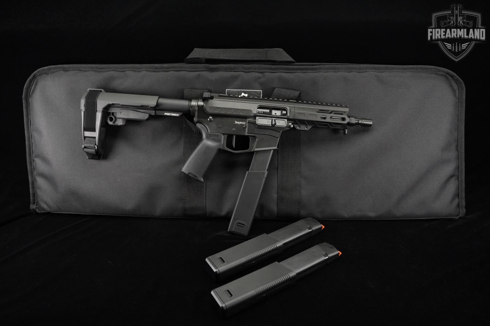 CMMG Banshee MkG 45 ACP AR-15 AR15 5" +3 MAGS & ORIG CASE-img-2