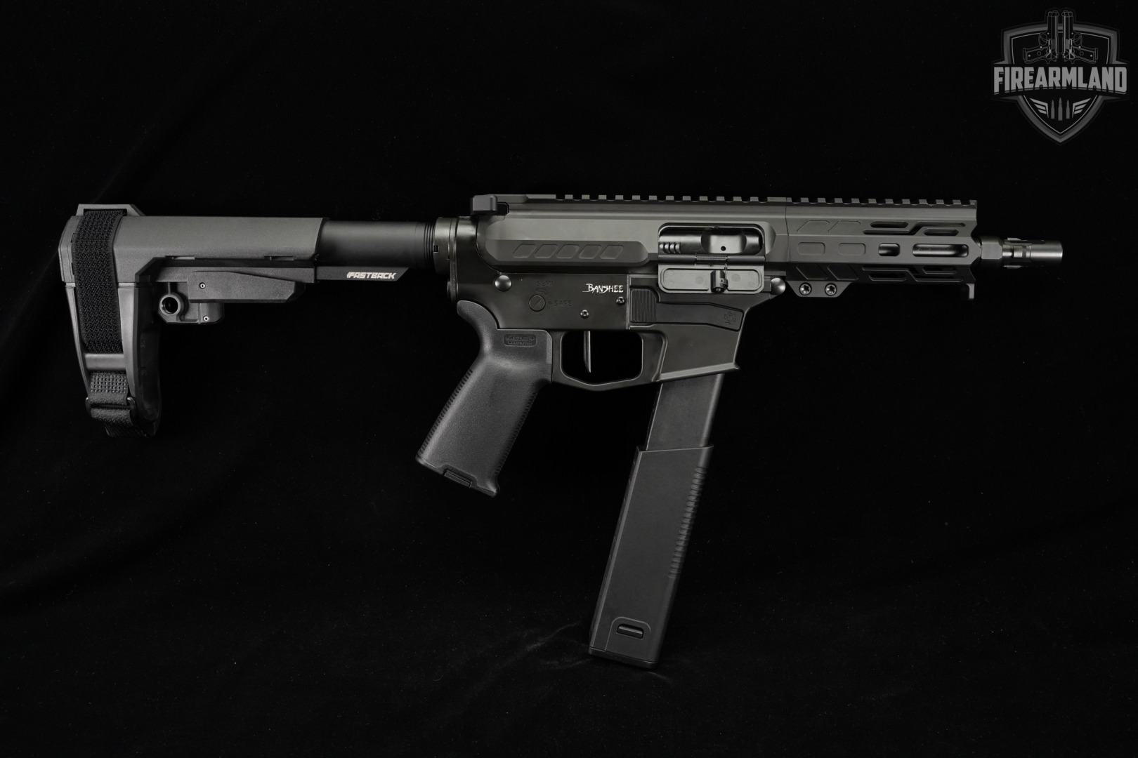 CMMG Banshee MkG 45 ACP AR-15 AR15 5" +3 MAGS & ORIG CASE-img-4