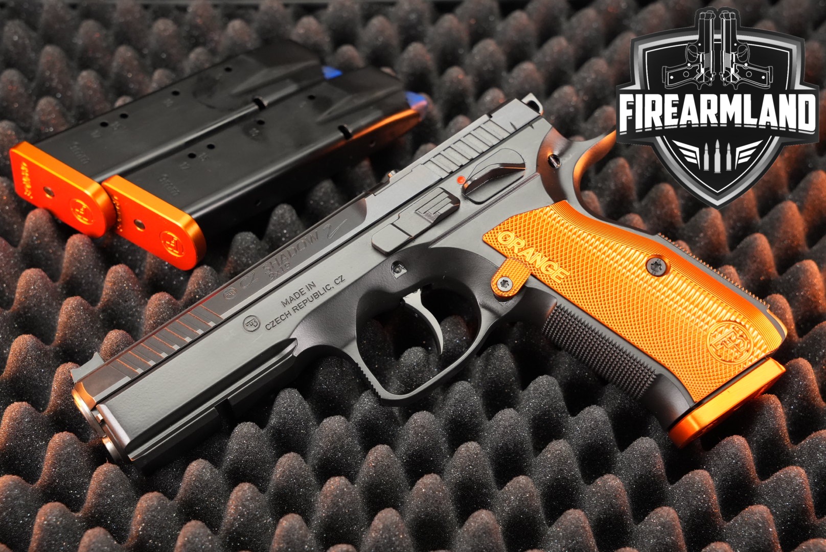 CZ Shadow 2 Orange OR (Optics-Ready) 9mm Luger Blued in Very Good Condition Thumbnail