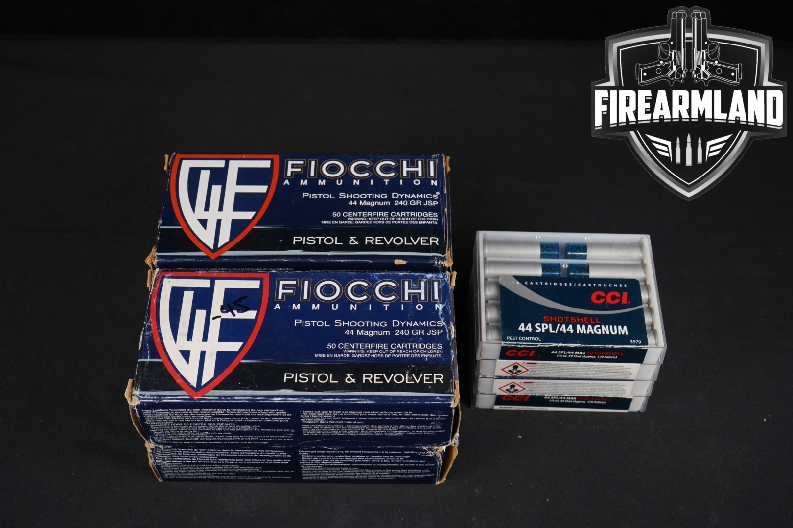 Multiple Manufacturers 44 Magnum Ammunition .44 Mag. in New - Old Stock Condition Thumbnail