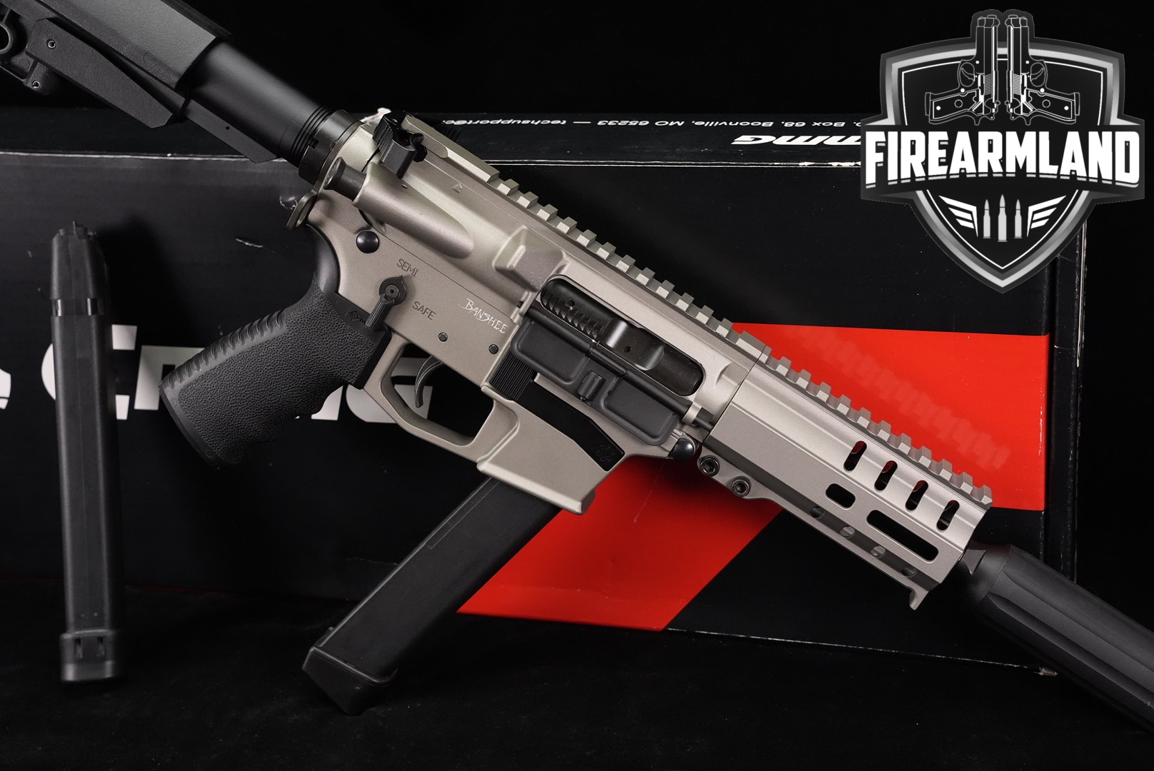 CMMG Banshee 300 MkGs 9mm AR-9 AR9 5" CERAKOTE +2 MAGS, BOX-img-0