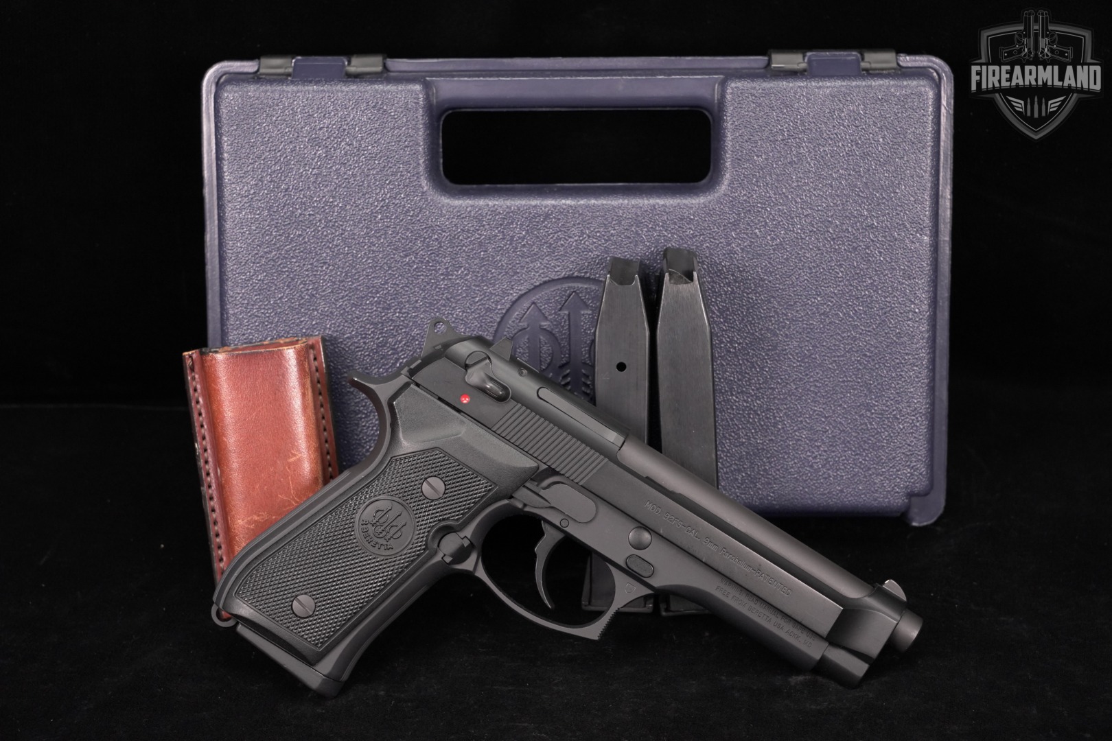 Beretta 92FS 9mm 4.9" 92 FS +3 MAGS, ORIG CASE & HOLSTER-img-2