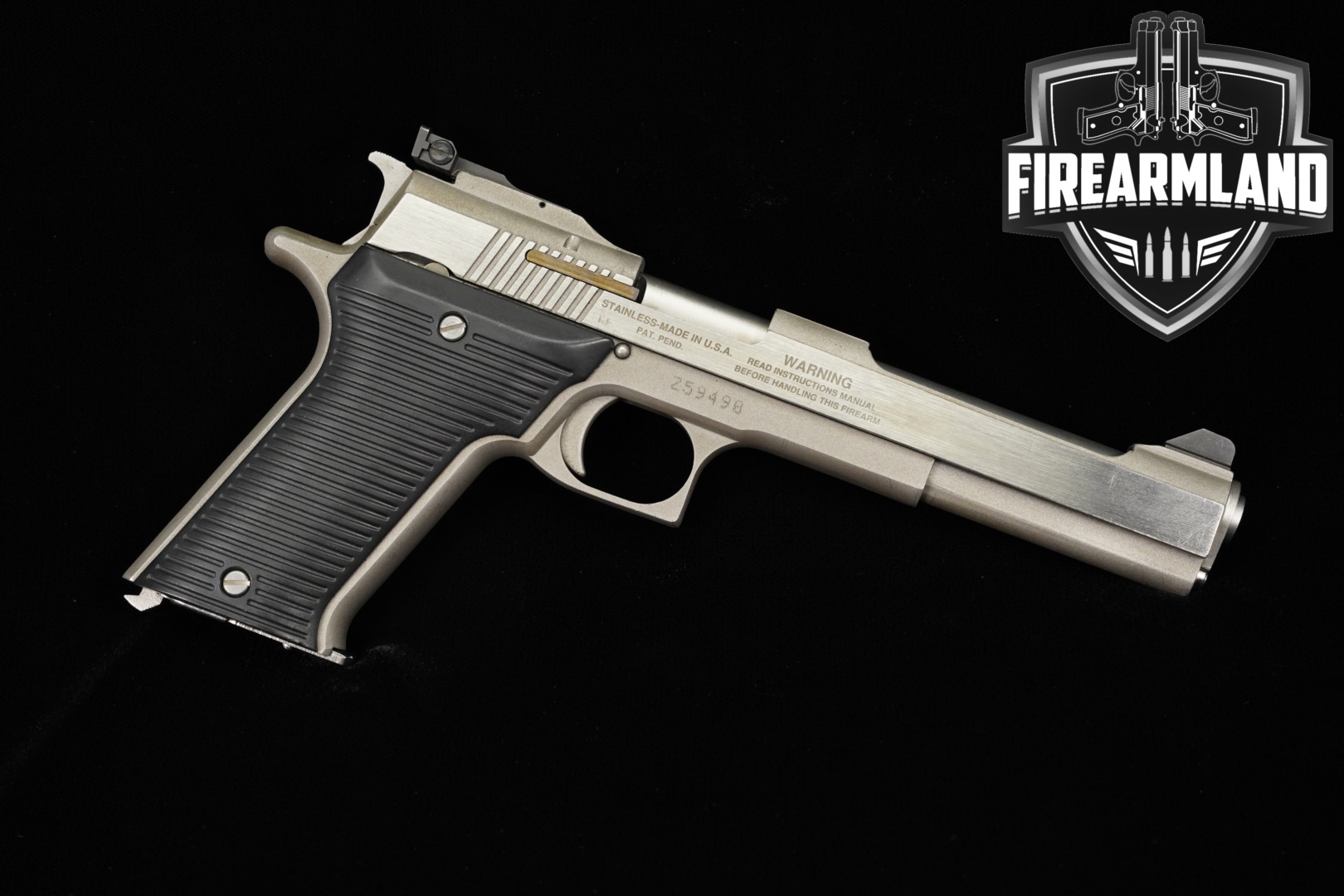 AMT AutoMag II .22 WMR Stainless in Good Condition Thumbnail