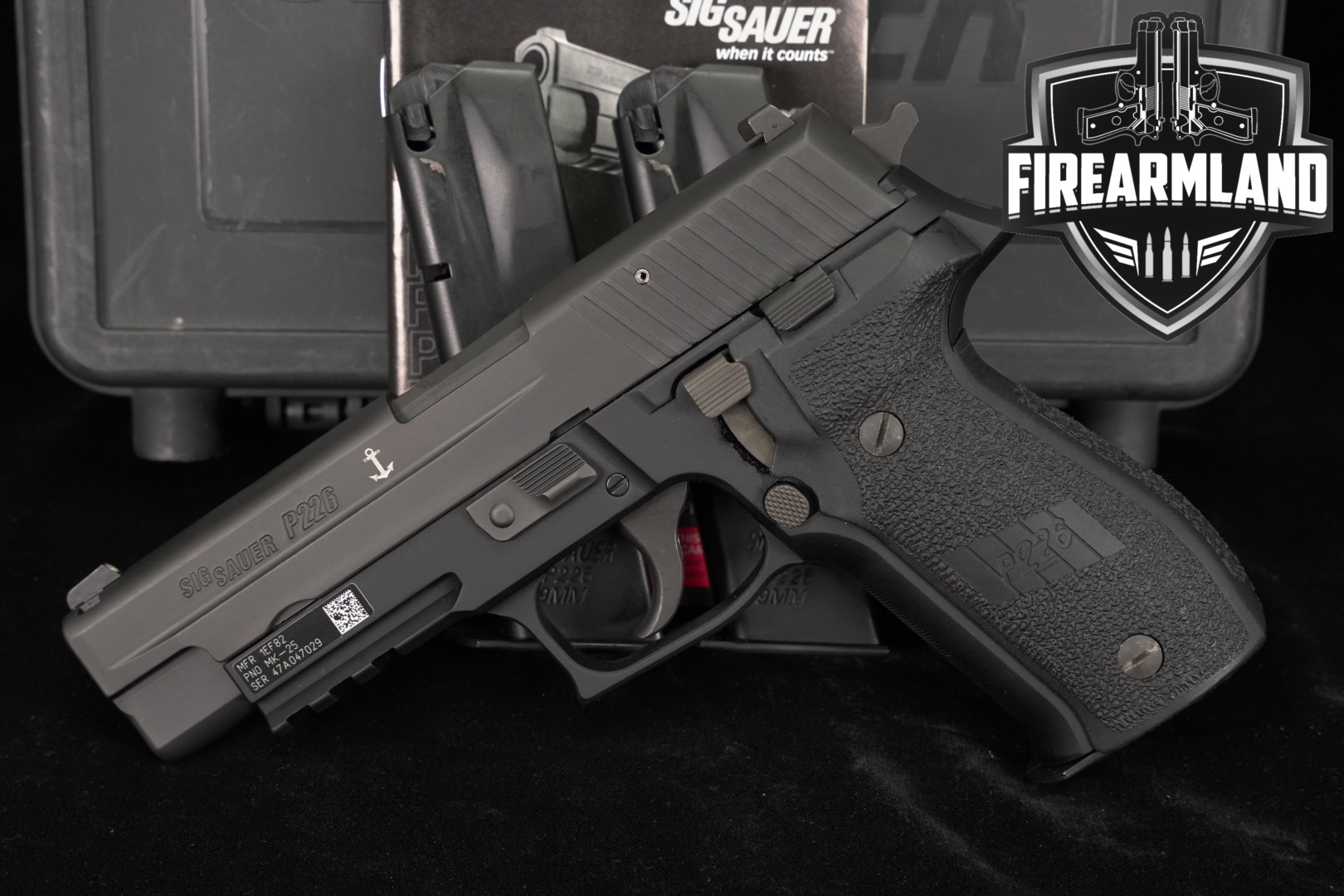 Search results for 'Sig Sauer P226 MK-25 Navy 9mm 4.4