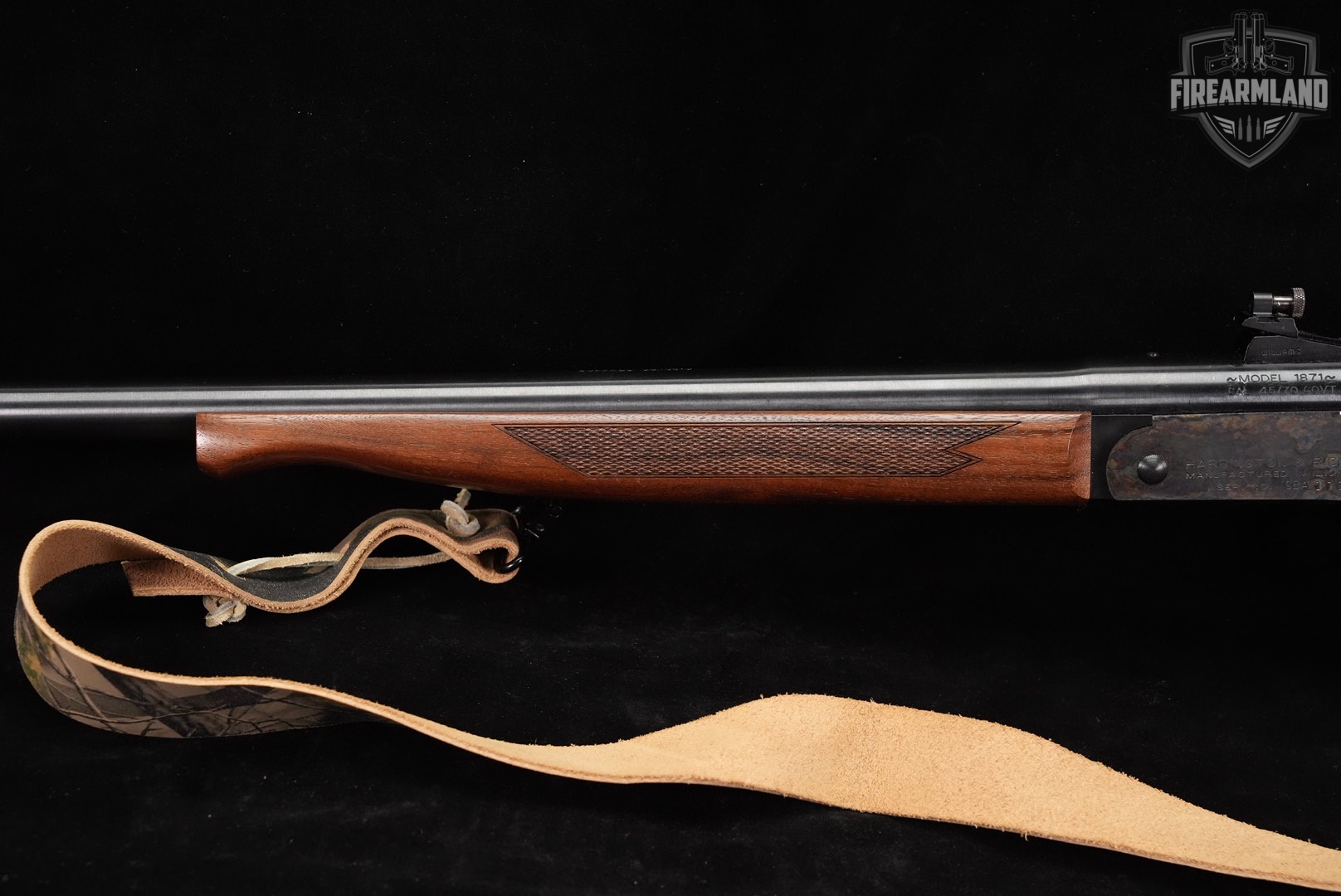 Harrington & Richardson Model 1871 Buffalo Classic H&R 45-70 32" M1871-img-8