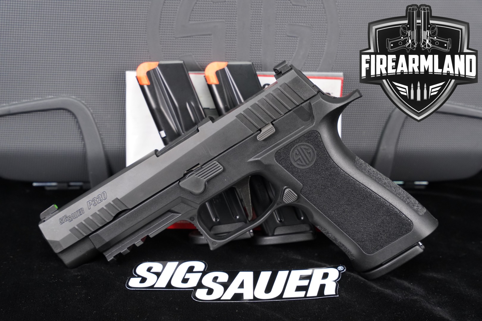 Sig Sauer P320 Full-Size PRO 9mm Luger Black in Excellent Condition Thumbnail