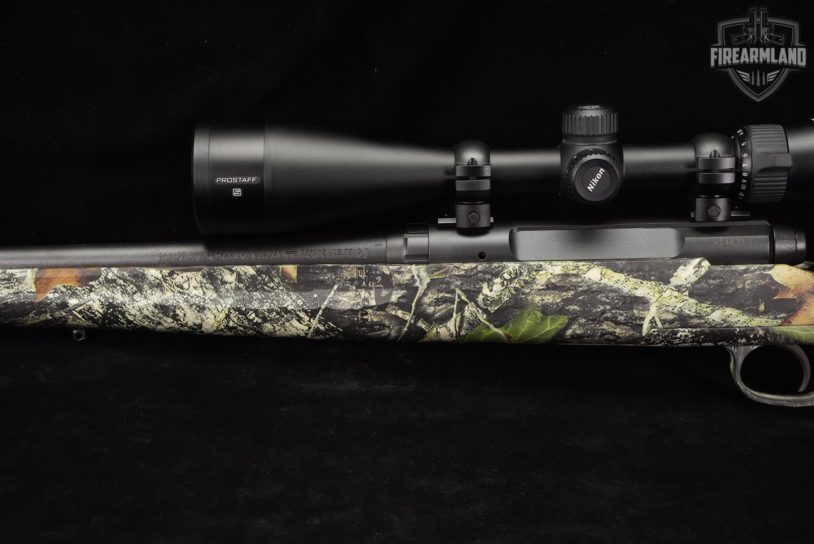 Savage Arms Axis 22-250 Rem Blued & Camouflage +NIKON SCOPE-img-9