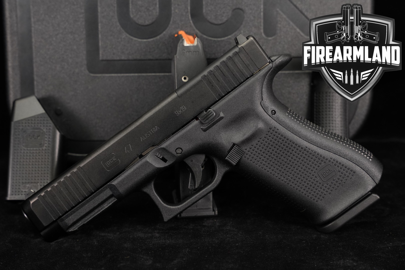 Glock G47 Gen5 MOS 9mm Luger Black in Excellent Condition Thumbnail