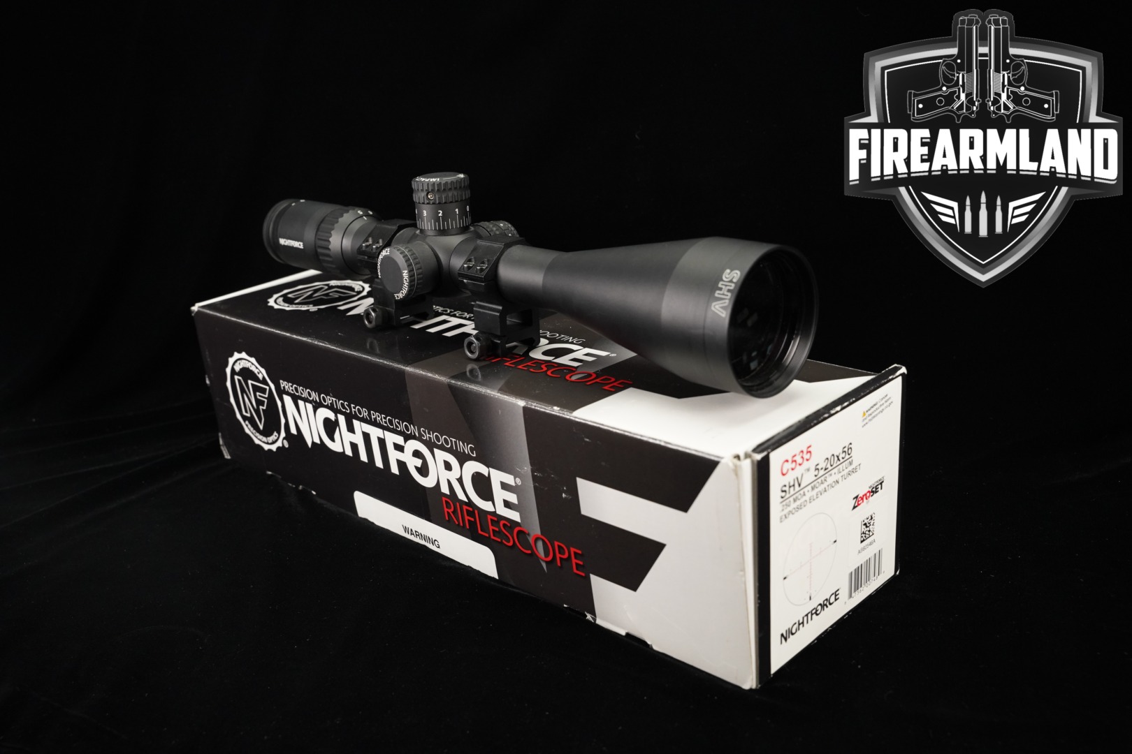 Nightforce Optics SHV 5-20x56 in Excellent Condition Thumbnail